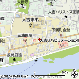 熊本県人吉市七日町97周辺の地図