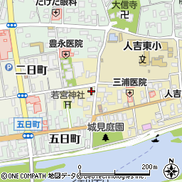 熊本県人吉市七日町11周辺の地図