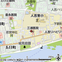 熊本県人吉市七日町87周辺の地図
