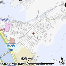 熊本県水俣市牧ノ内9-3周辺の地図