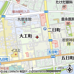 熊本県人吉市大工町5周辺の地図