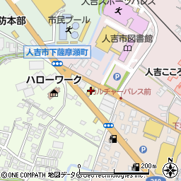 熊本県人吉市下薩摩瀬町1585-3周辺の地図