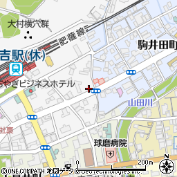熊本県人吉市中青井町287周辺の地図
