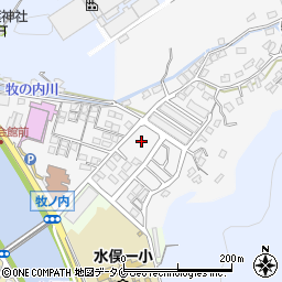 熊本県水俣市牧ノ内9-2周辺の地図