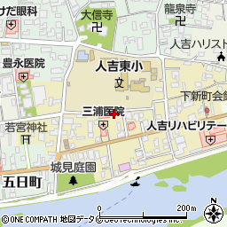 熊本県人吉市七日町89周辺の地図