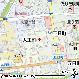 熊本県人吉市大工町8周辺の地図