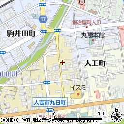 熊本県人吉市紺屋町14周辺の地図
