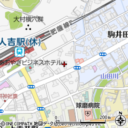 熊本県信用組合人吉支店周辺の地図