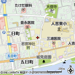 熊本県人吉市七日町31周辺の地図