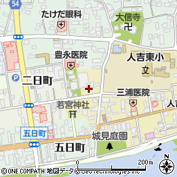熊本県人吉市七日町30周辺の地図