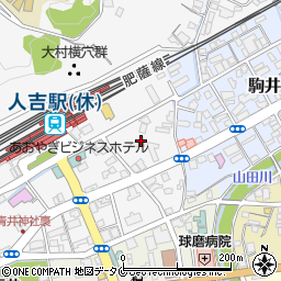 熊本県人吉市中青井町287-7周辺の地図