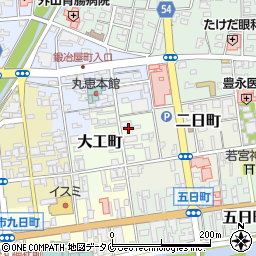 熊本県人吉市大工町12周辺の地図