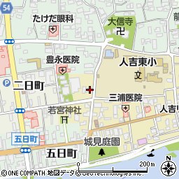 熊本県人吉市七日町33周辺の地図