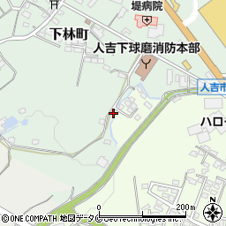 熊本県人吉市下林町2836周辺の地図