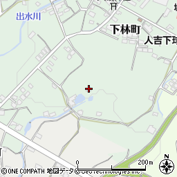 熊本県人吉市下林町2644周辺の地図