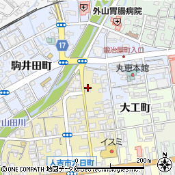熊本県人吉市紺屋町6周辺の地図