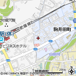 熊本県人吉市駒井田町254-2周辺の地図