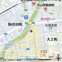 熊本県人吉市紺屋町140周辺の地図