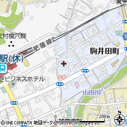 熊本県人吉市駒井田町255-12周辺の地図