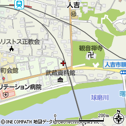 熊本県人吉市上新町398周辺の地図