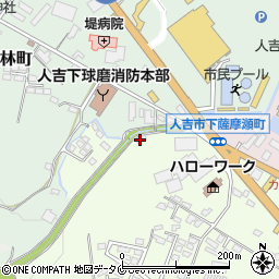 熊本県人吉市下薩摩瀬町1613周辺の地図