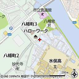 坂口組周辺の地図