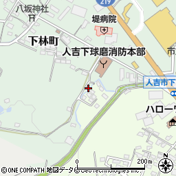 熊本県人吉市下林町2856周辺の地図