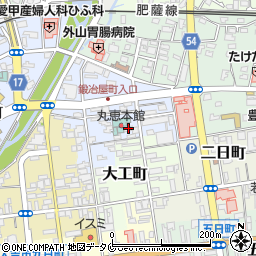 熊本県人吉市鍛冶屋町15周辺の地図