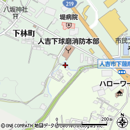 熊本県人吉市下薩摩瀬町717-12周辺の地図