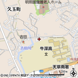 熊本県天草市久玉町1209周辺の地図