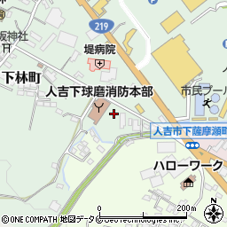 熊本県人吉市下林町5周辺の地図