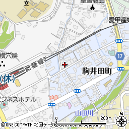 熊本県人吉市駒井田町1056周辺の地図