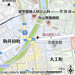 熊本県人吉市鍛冶屋町63周辺の地図