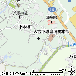 熊本県人吉市下林町2862周辺の地図