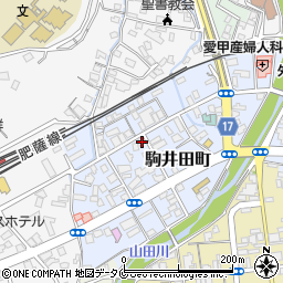 熊本県人吉市駒井田町247周辺の地図