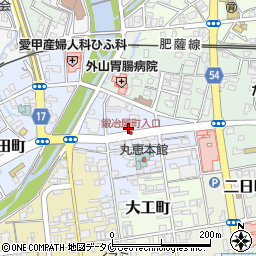 熊本県人吉市鍛冶屋町25周辺の地図
