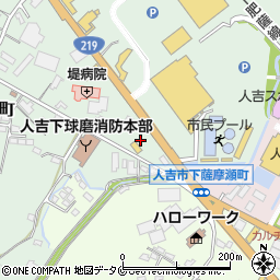 熊本県人吉市下林町20周辺の地図