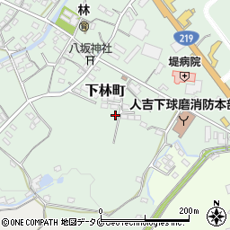 熊本県人吉市下林町2881周辺の地図