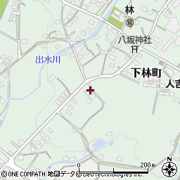 熊本県人吉市下林町2639周辺の地図