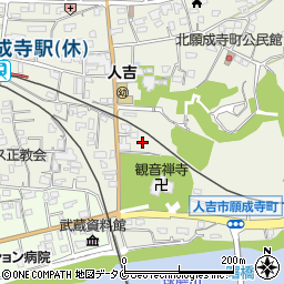 熊本県人吉市願成寺町959周辺の地図