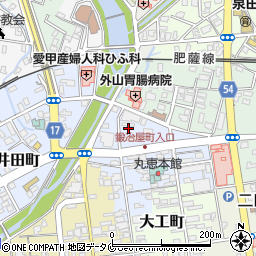 熊本県人吉市鍛冶屋町31周辺の地図