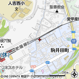 熊本県人吉市駒井田町1054周辺の地図