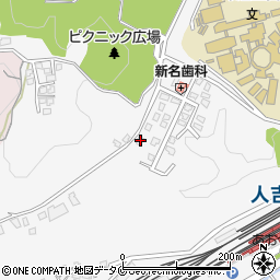 熊本県人吉市城本町611周辺の地図