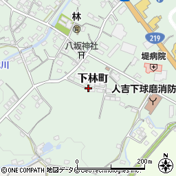 熊本県人吉市下林町2894周辺の地図