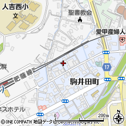 熊本県人吉市駒井田町1057周辺の地図