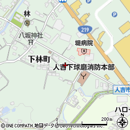 熊本県人吉市下林町236周辺の地図