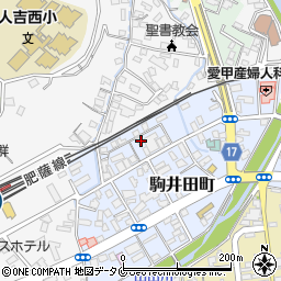 熊本県人吉市駒井田町1057-23周辺の地図