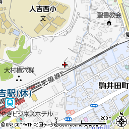 熊本県人吉市城本町1013周辺の地図