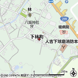 熊本県人吉市下林町2891周辺の地図