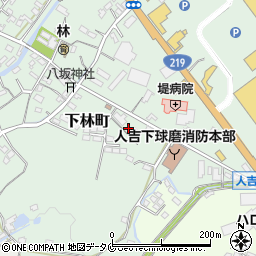 熊本県人吉市下林町2347周辺の地図